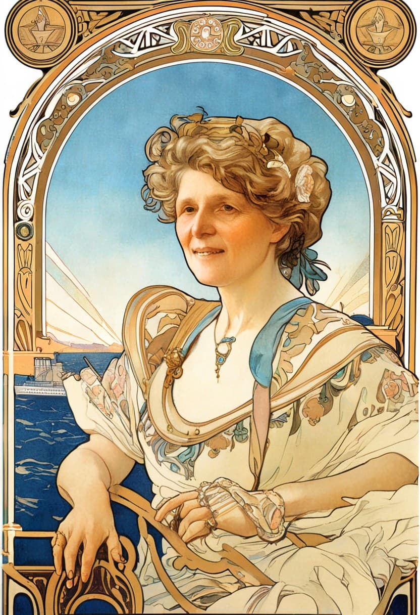 Generated portrait style 9