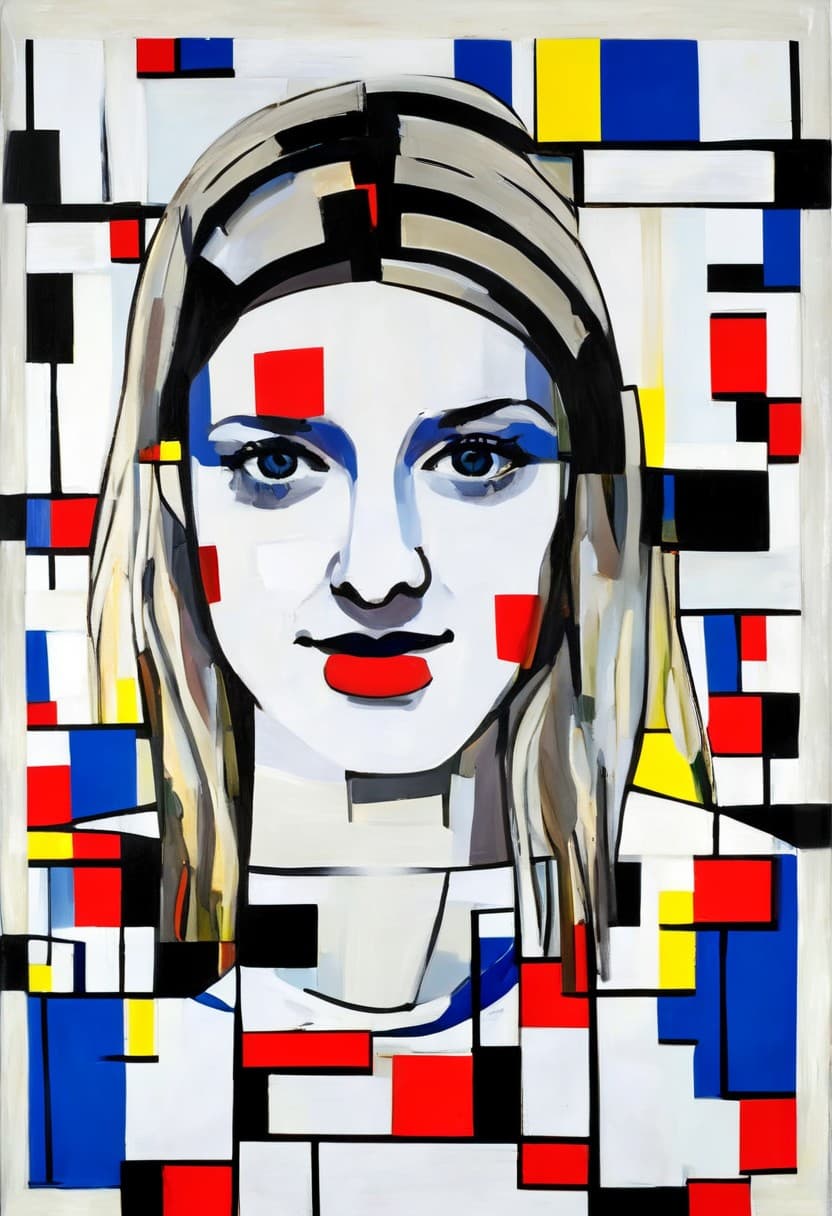 Generated portrait style 28