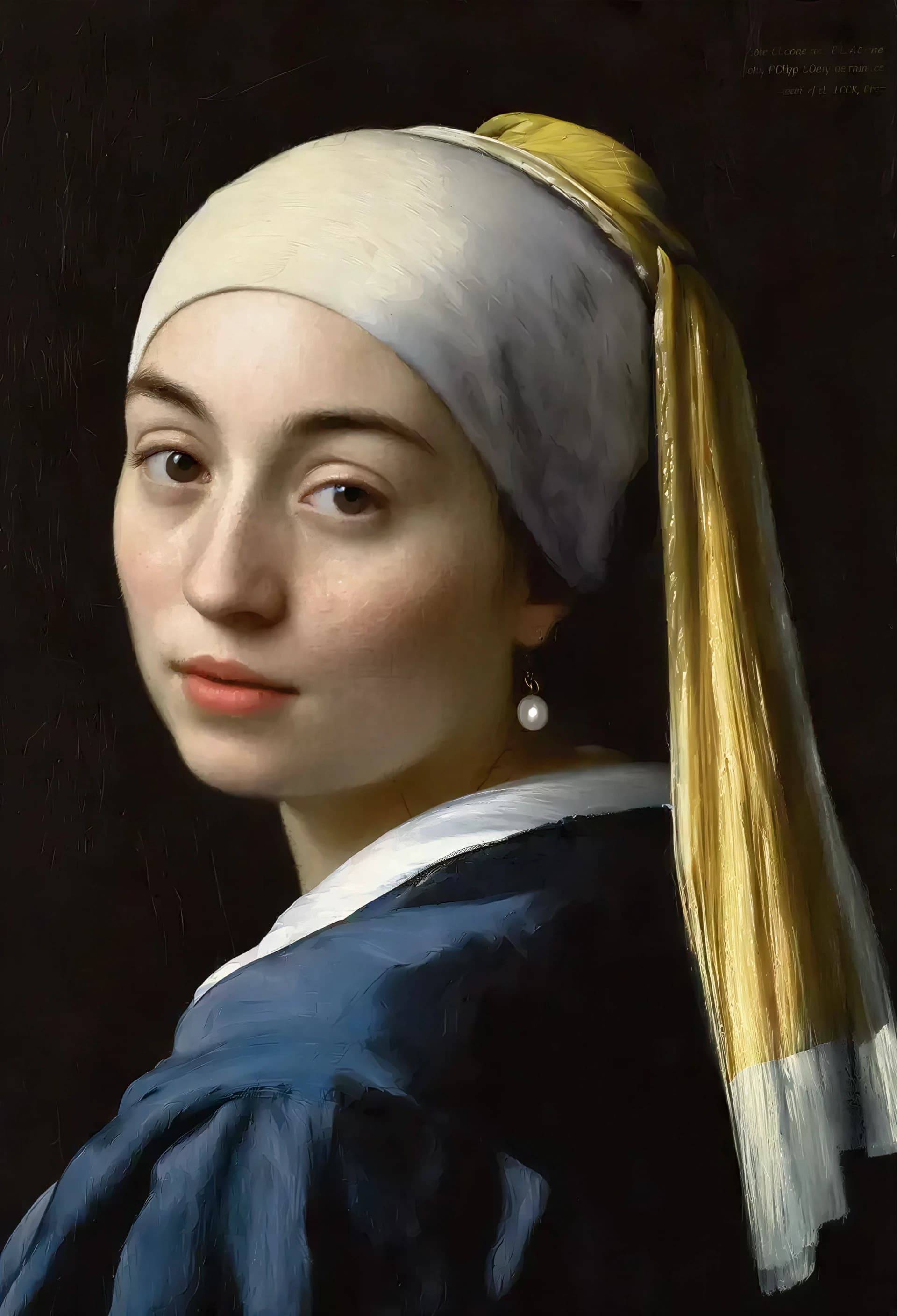 Vermeer portrait of the same person